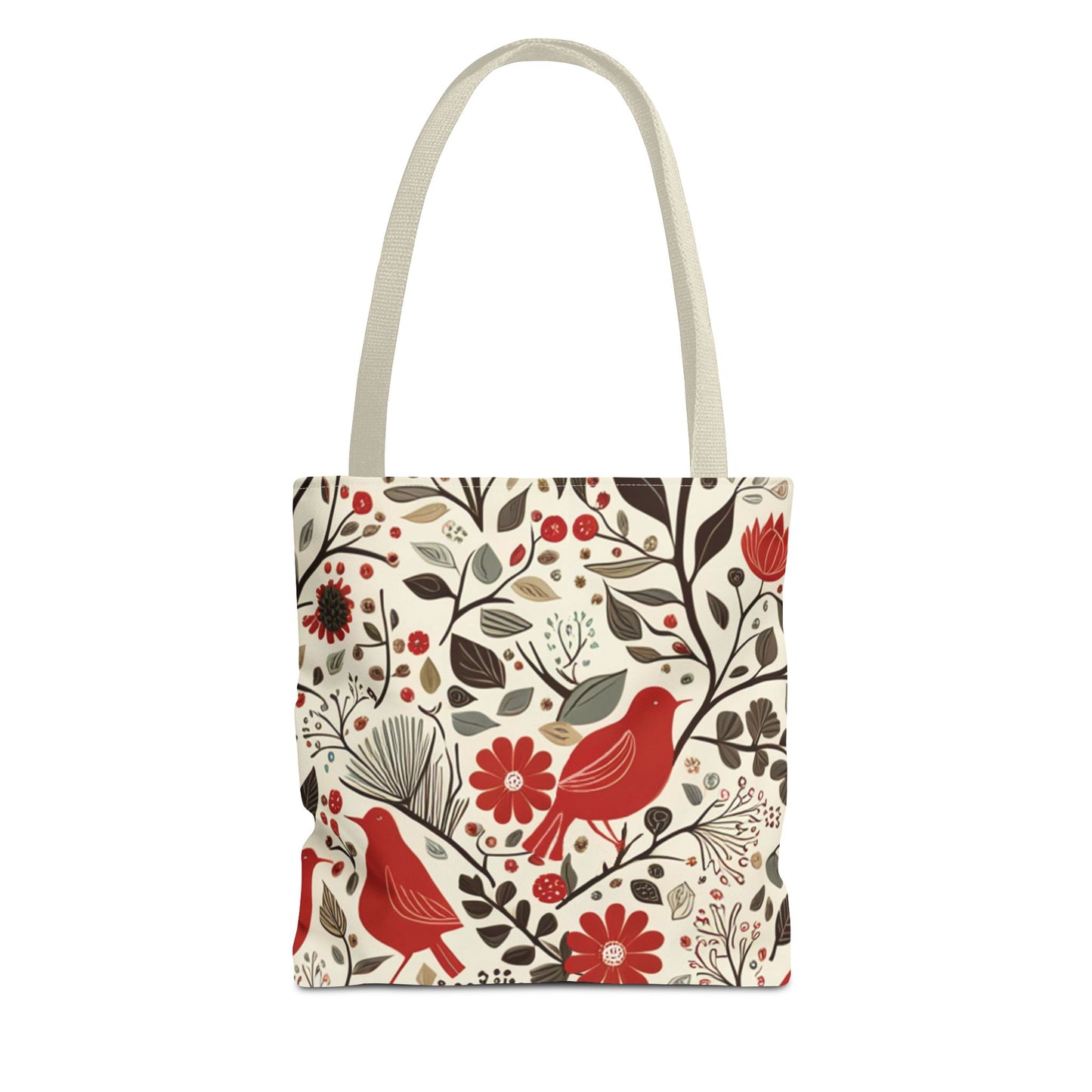 Little Red Birds Tote Bag (AOP)