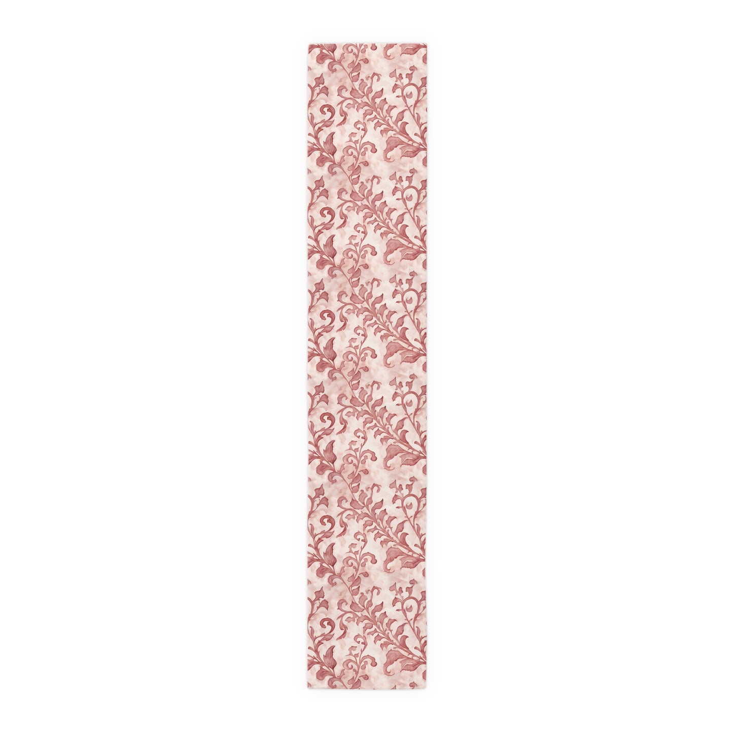 Climbing Pink Leaves, Table Runner (Cotton, Poly)