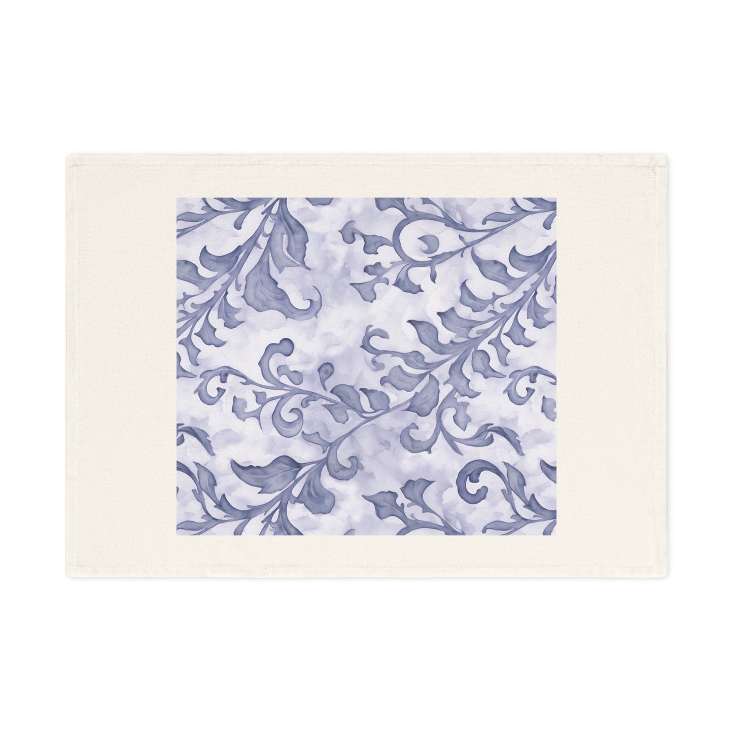 Climbing Blue-Grey Leaves, Cotton Tea Towel