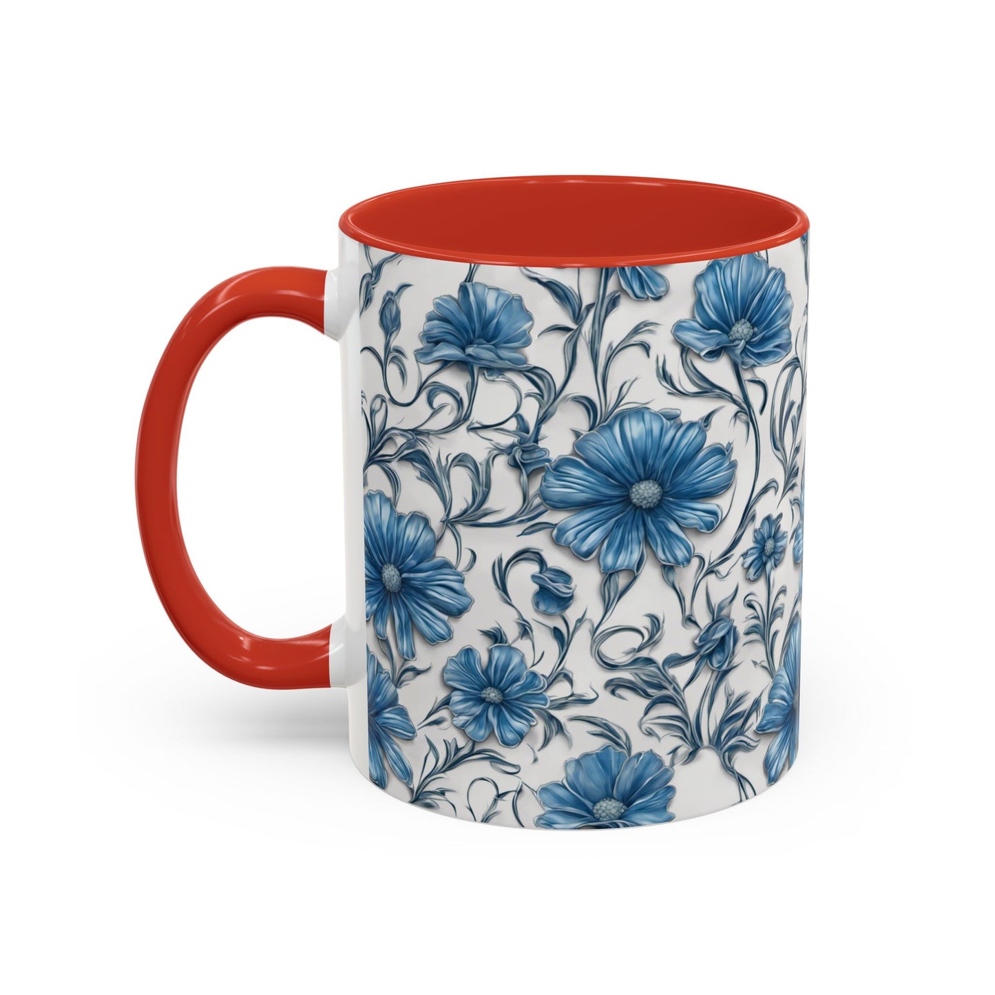 Blue Daisies Coffee Mug, 11oz