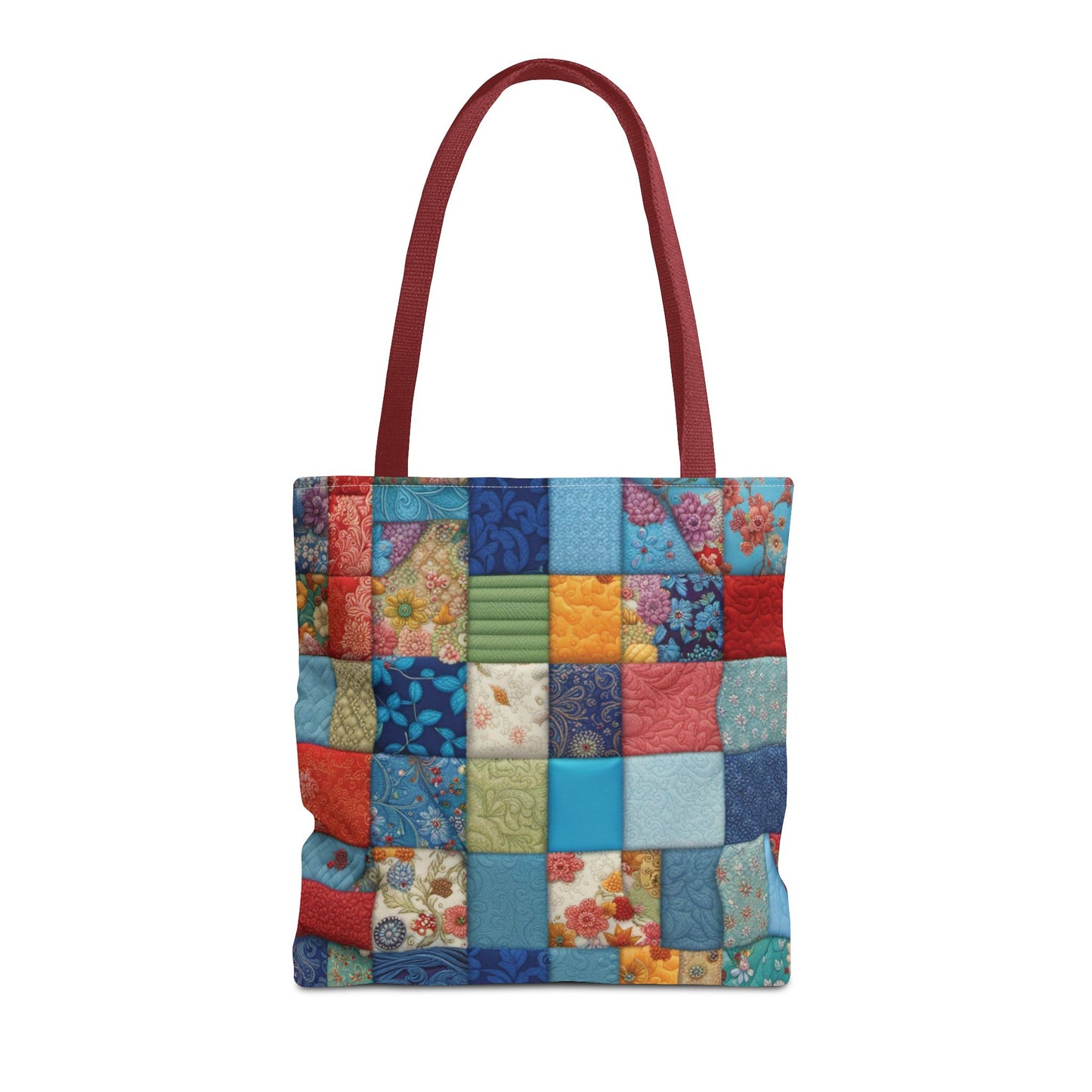 Bright Patchwork Tote Bag (AOP)