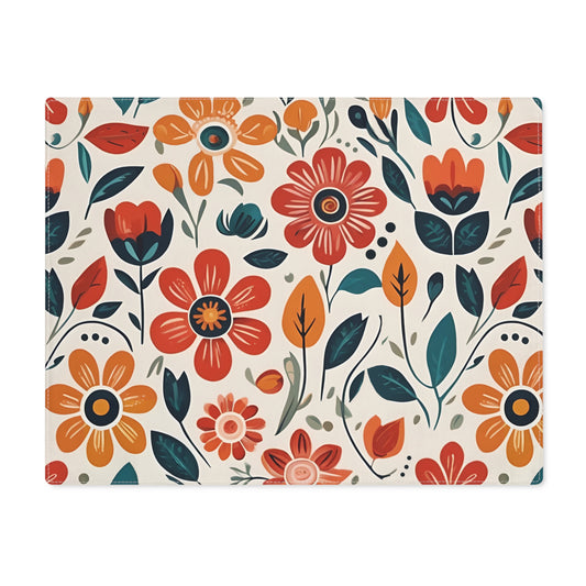 Simple Summer Flowers, Placemat, 1pc