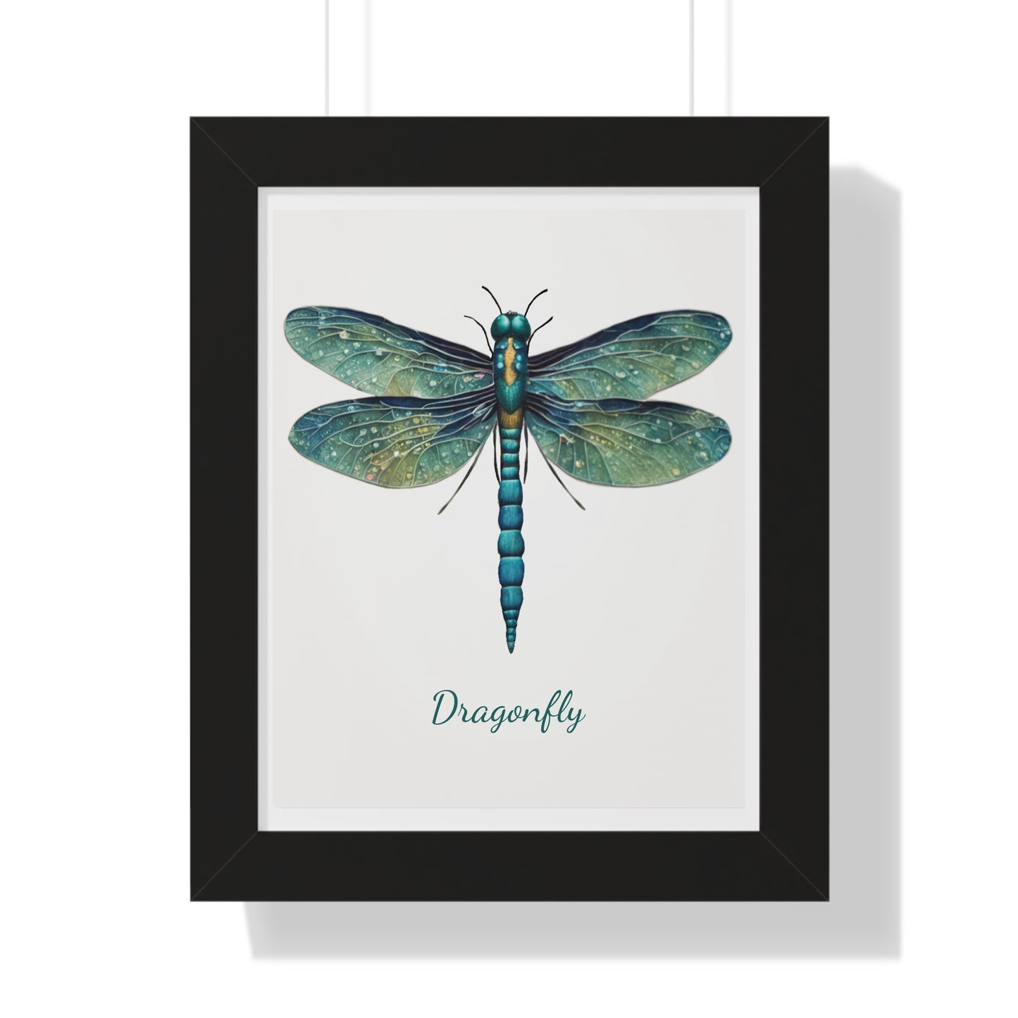 Dragonfly, Framed Vertical Poster