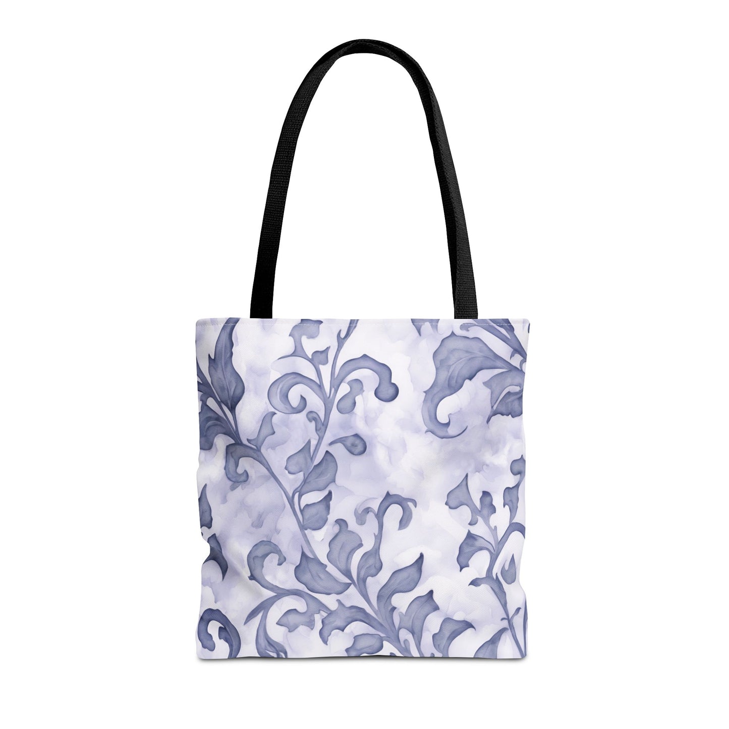 Climbing Blue-Grey Leaves, Tote Bag (AOP)