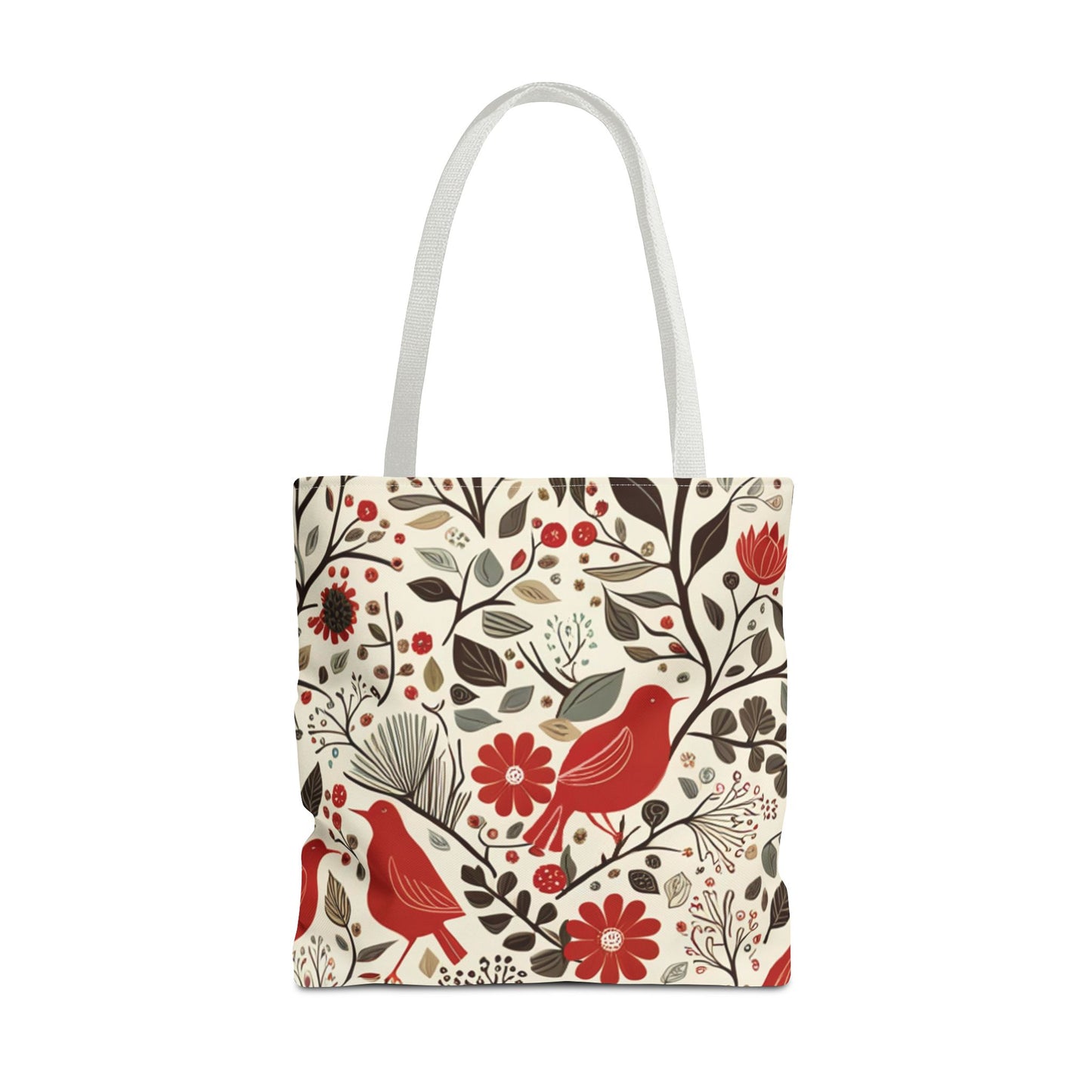 Little Red Birds Tote Bag (AOP)