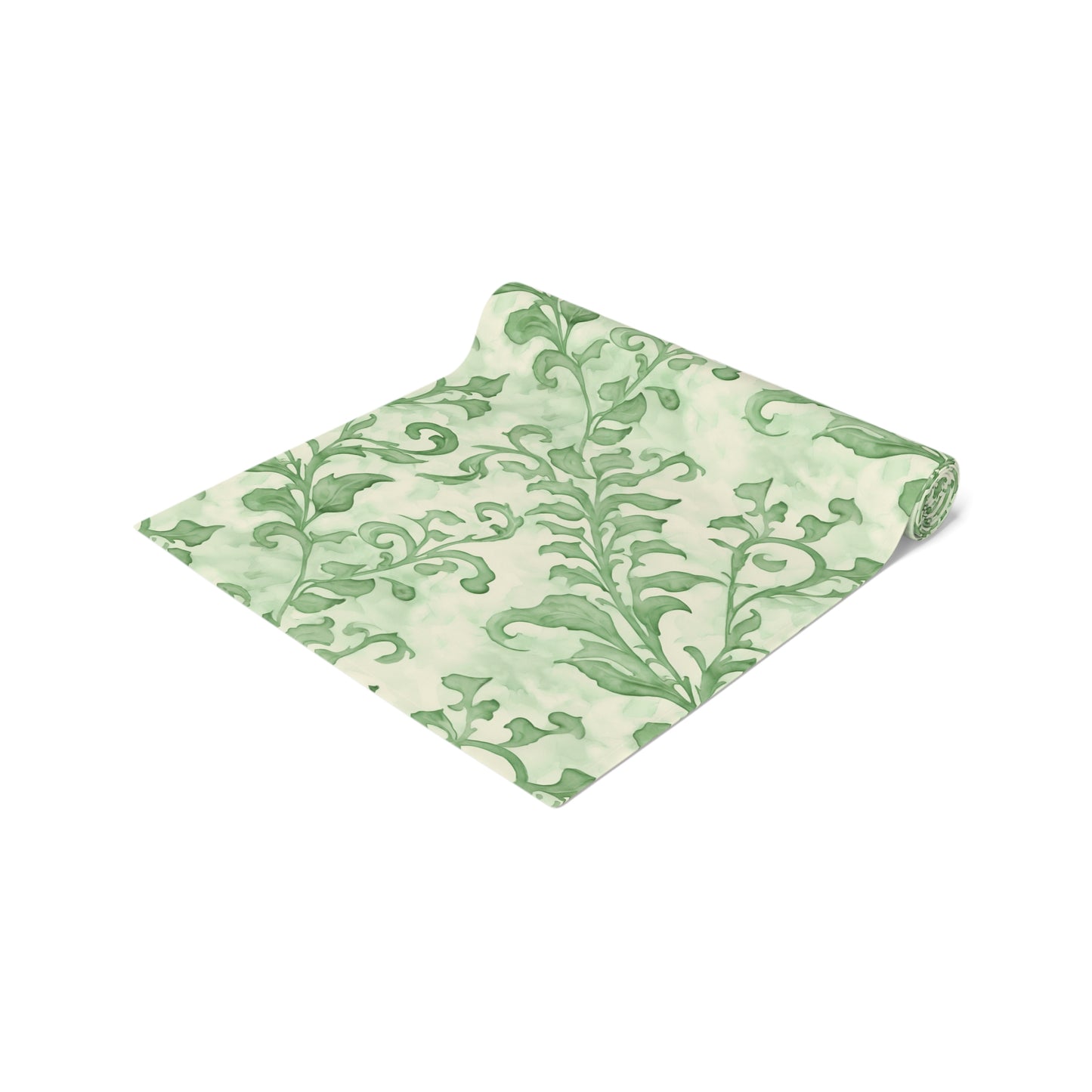 Climbing Green Leaves, Table Runner (Cotton, Poly)