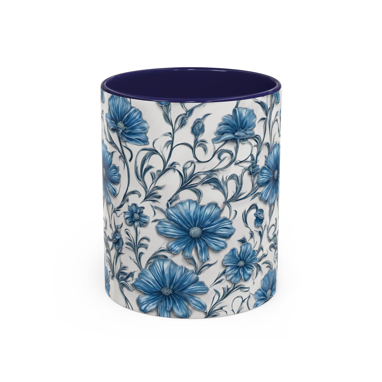 Blue Daisies Coffee Mug, 11oz