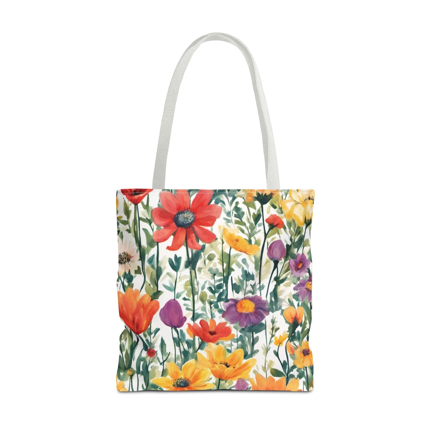 Colourful Wildflowers Tote Bag (AOP)