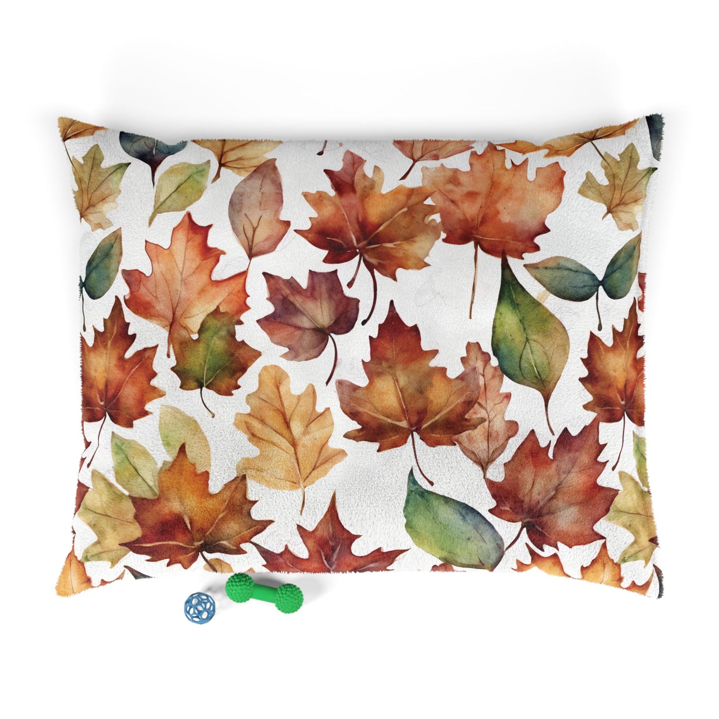 Autumn Leaves Puppy Mattress, Pet Bed.