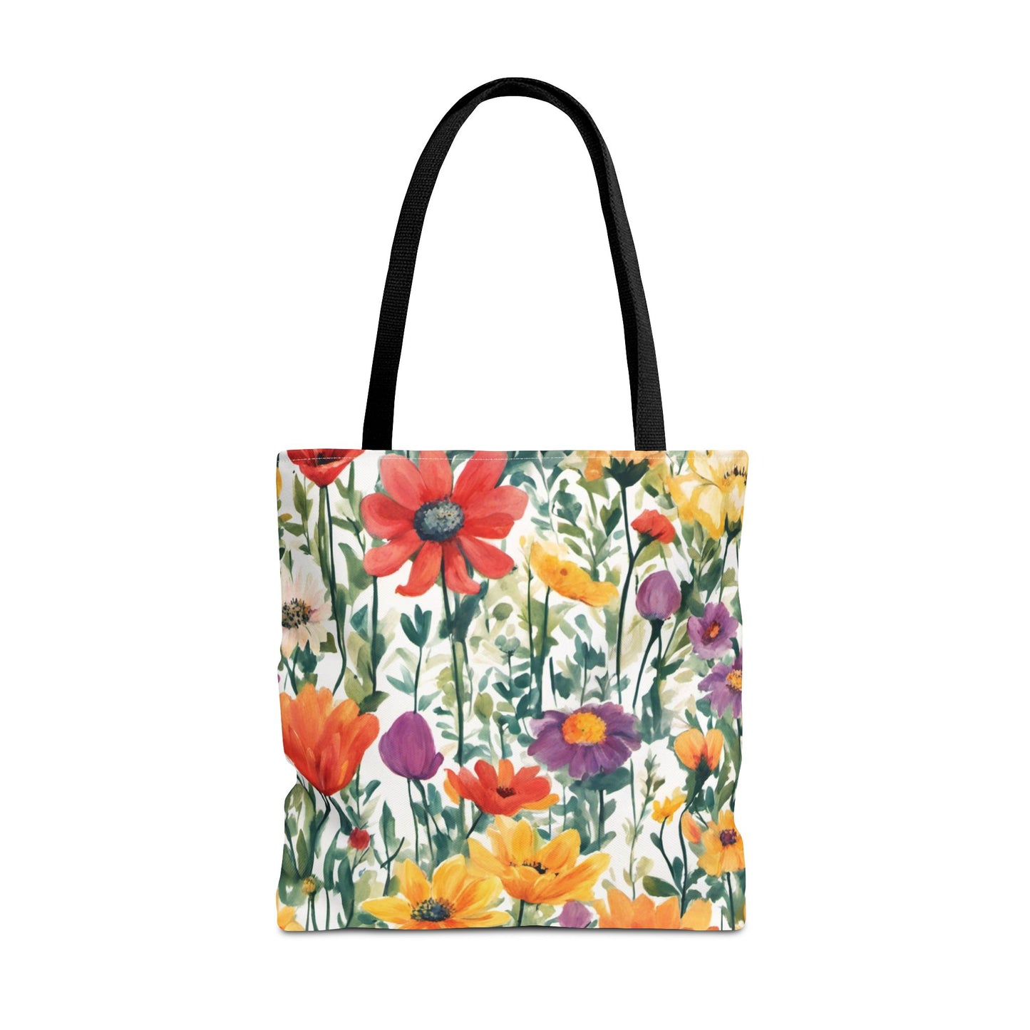 Colourful Wildflowers Tote Bag (AOP)