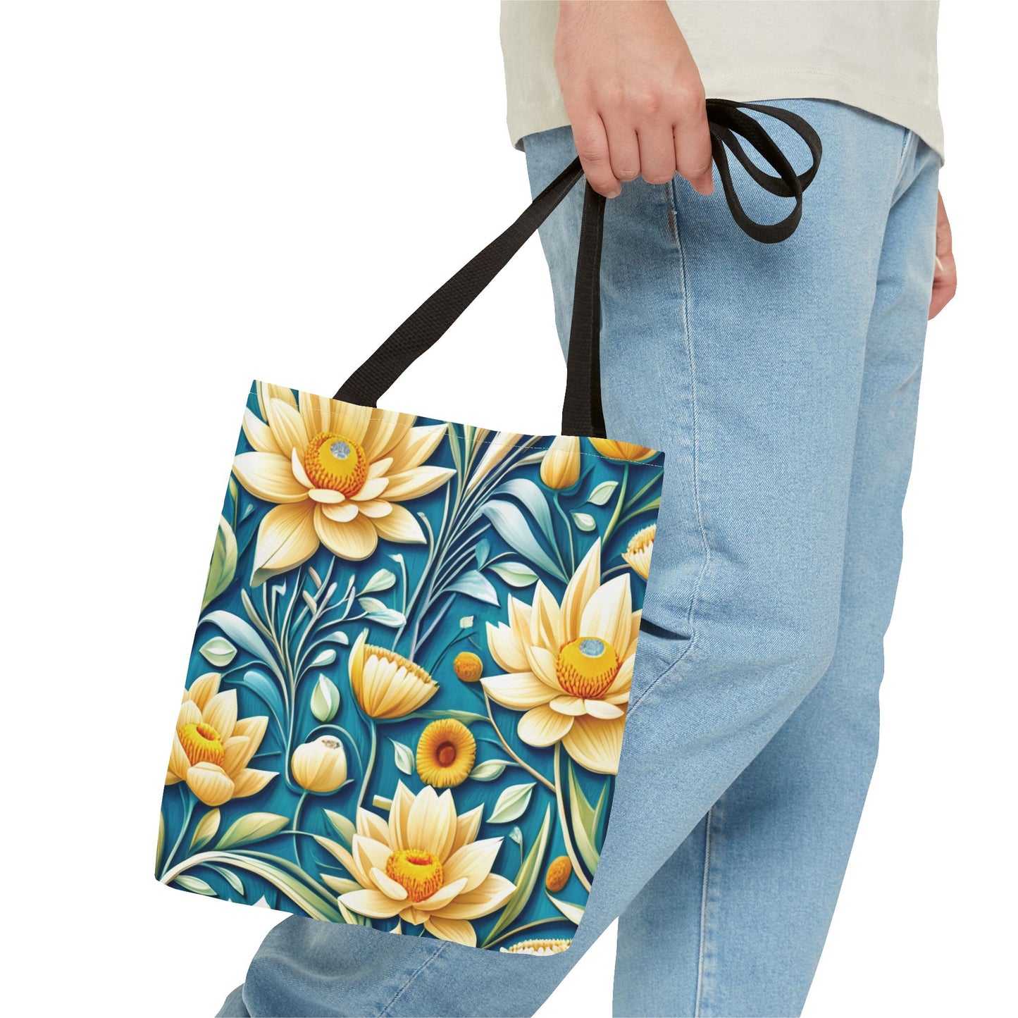 Sunny Blooms Tote Bag (AOP)