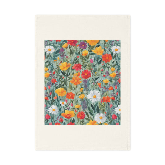 Wildflower Rampage Cotton Tea Towel