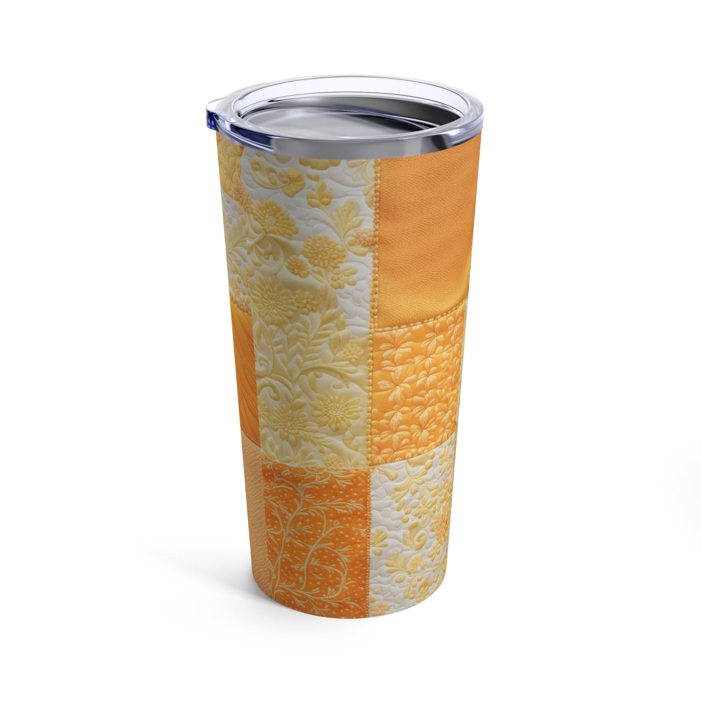 Patchwork in Yellow Tumbler 20oz