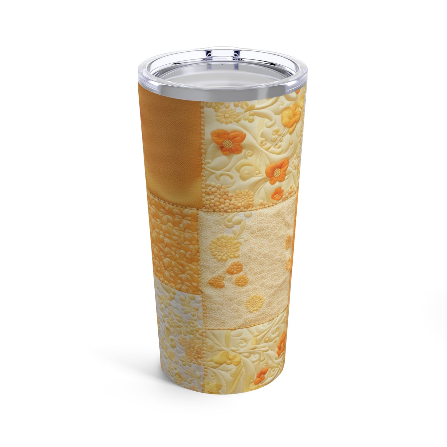 Patchwork in Yellow Tumbler 20oz