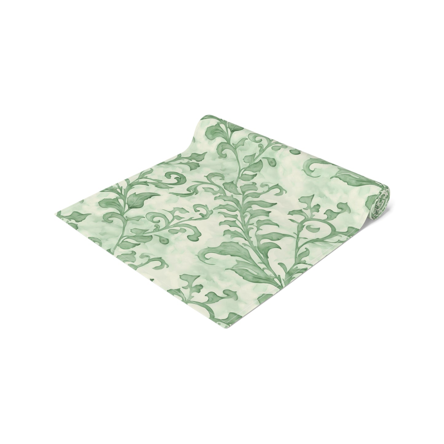 Climbing Green Leaves, Table Runner (Cotton, Poly)