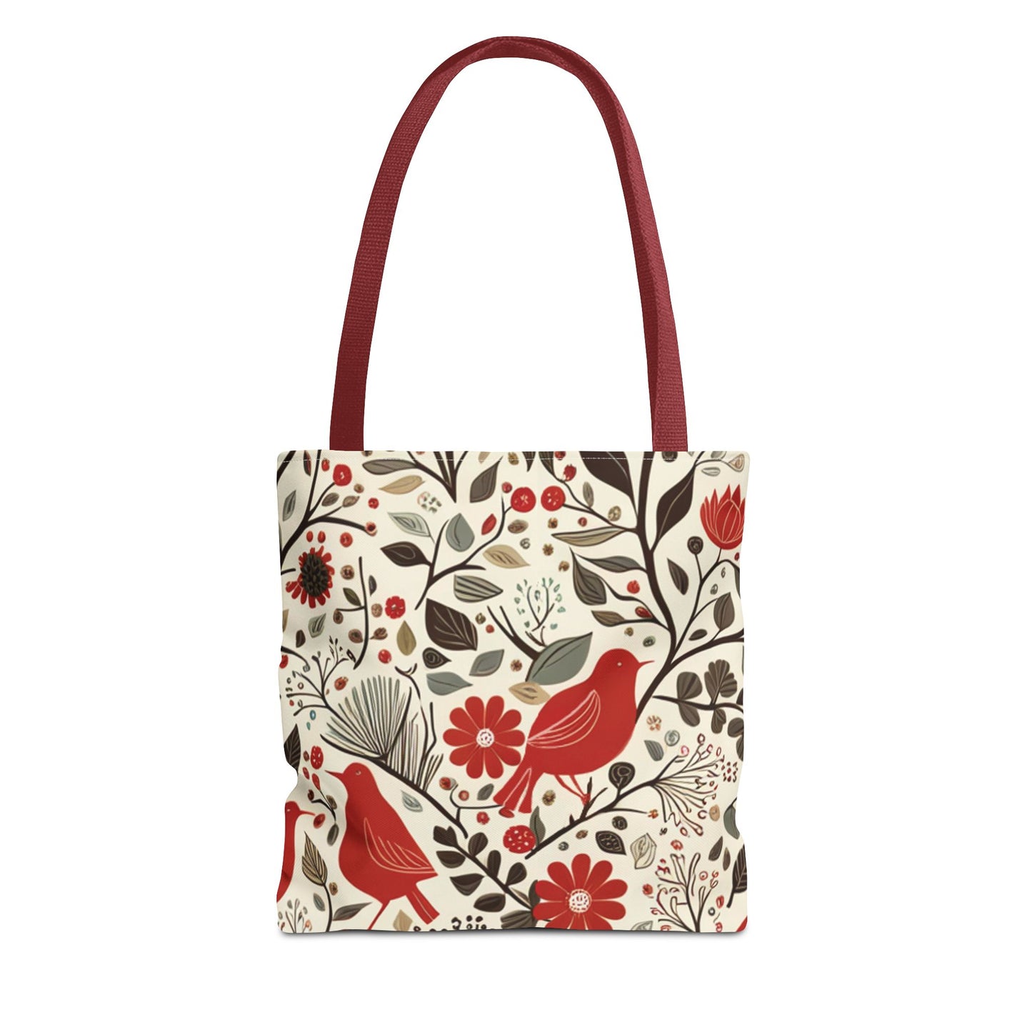 Little Red Birds Tote Bag (AOP)