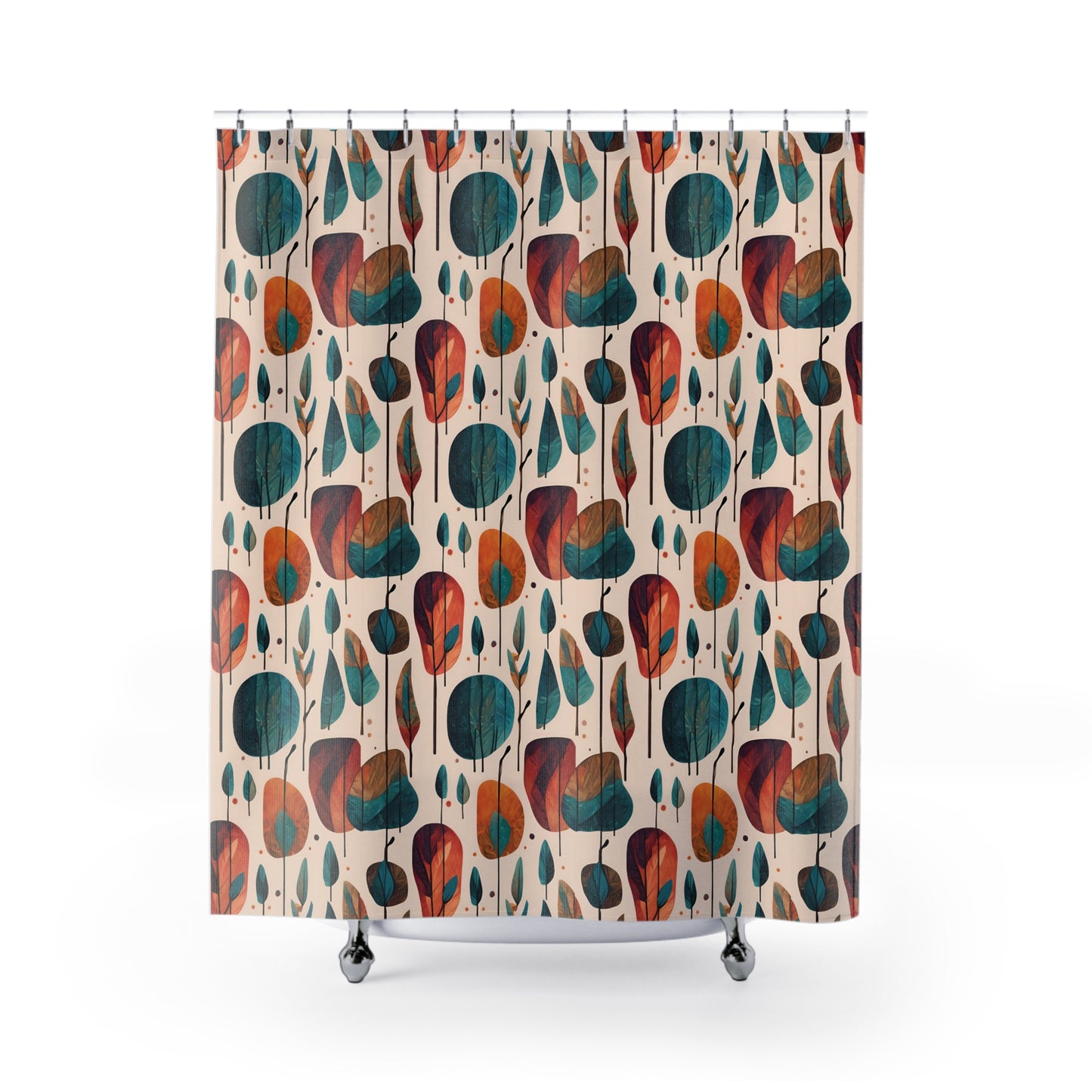 Autumn Avant Garde, Shower Curtains.