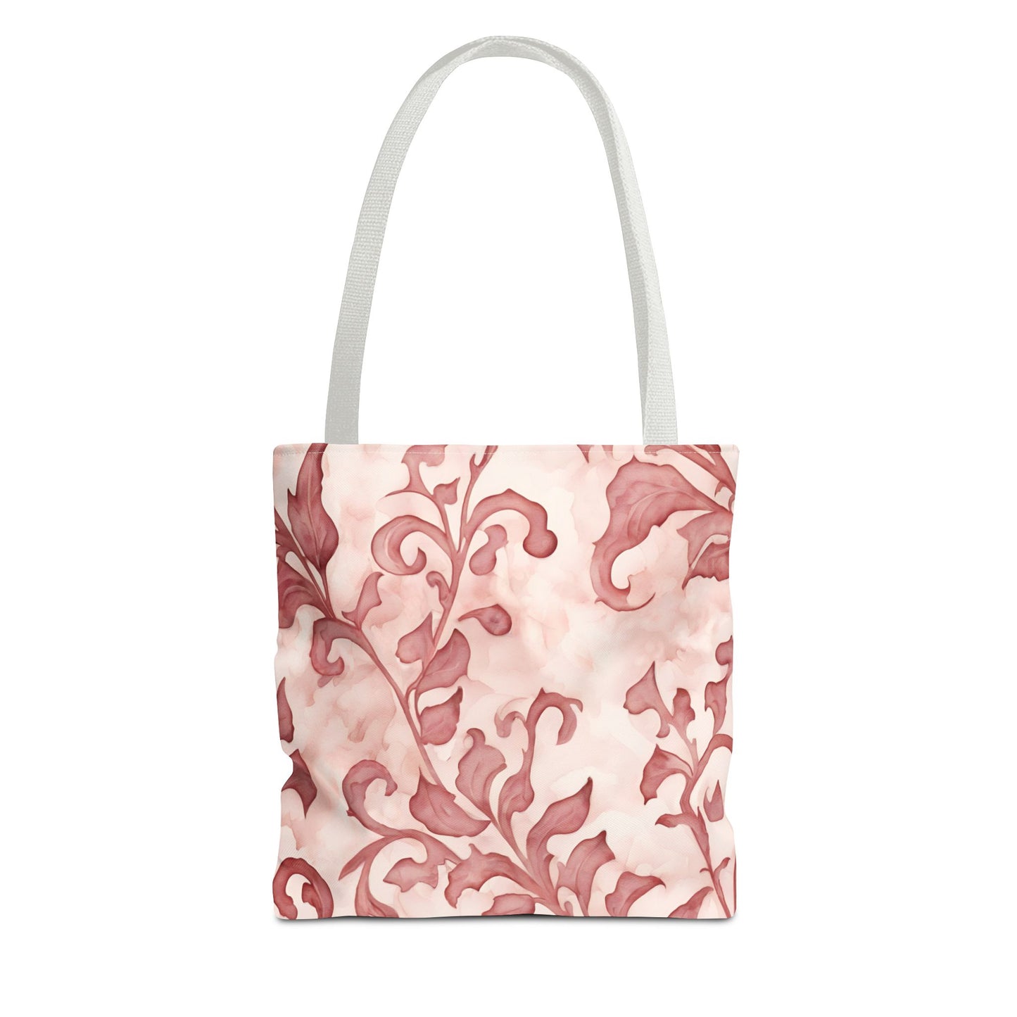 Climbing Pink Leaves, Tote Bag (AOP)