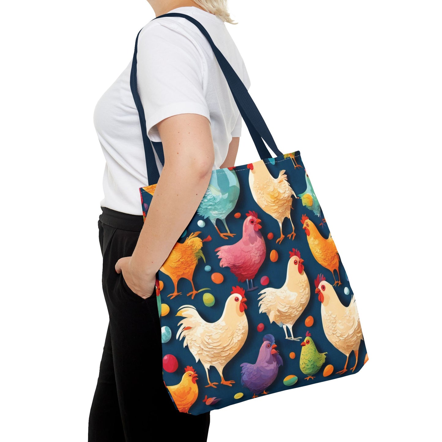 Chicken or Egg Tote Bag (AOP)