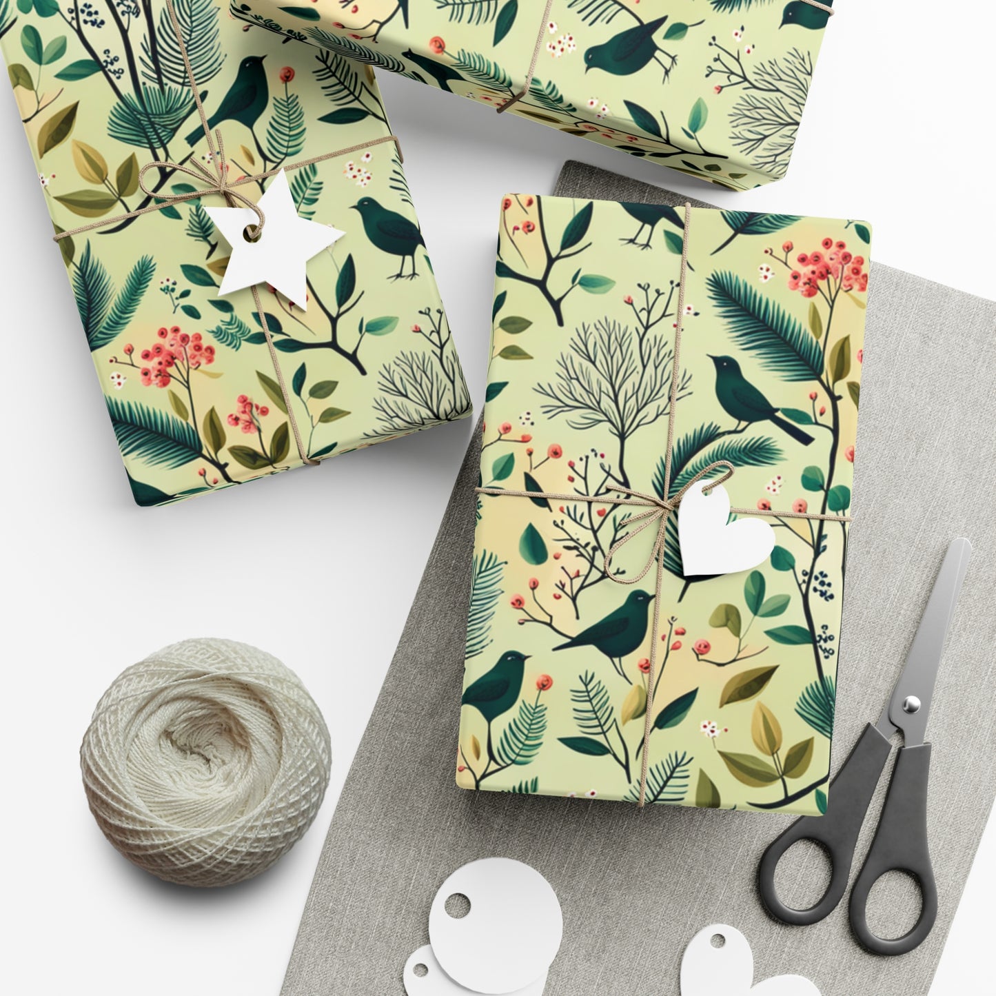 Blackbirds Gift Wrap Papers