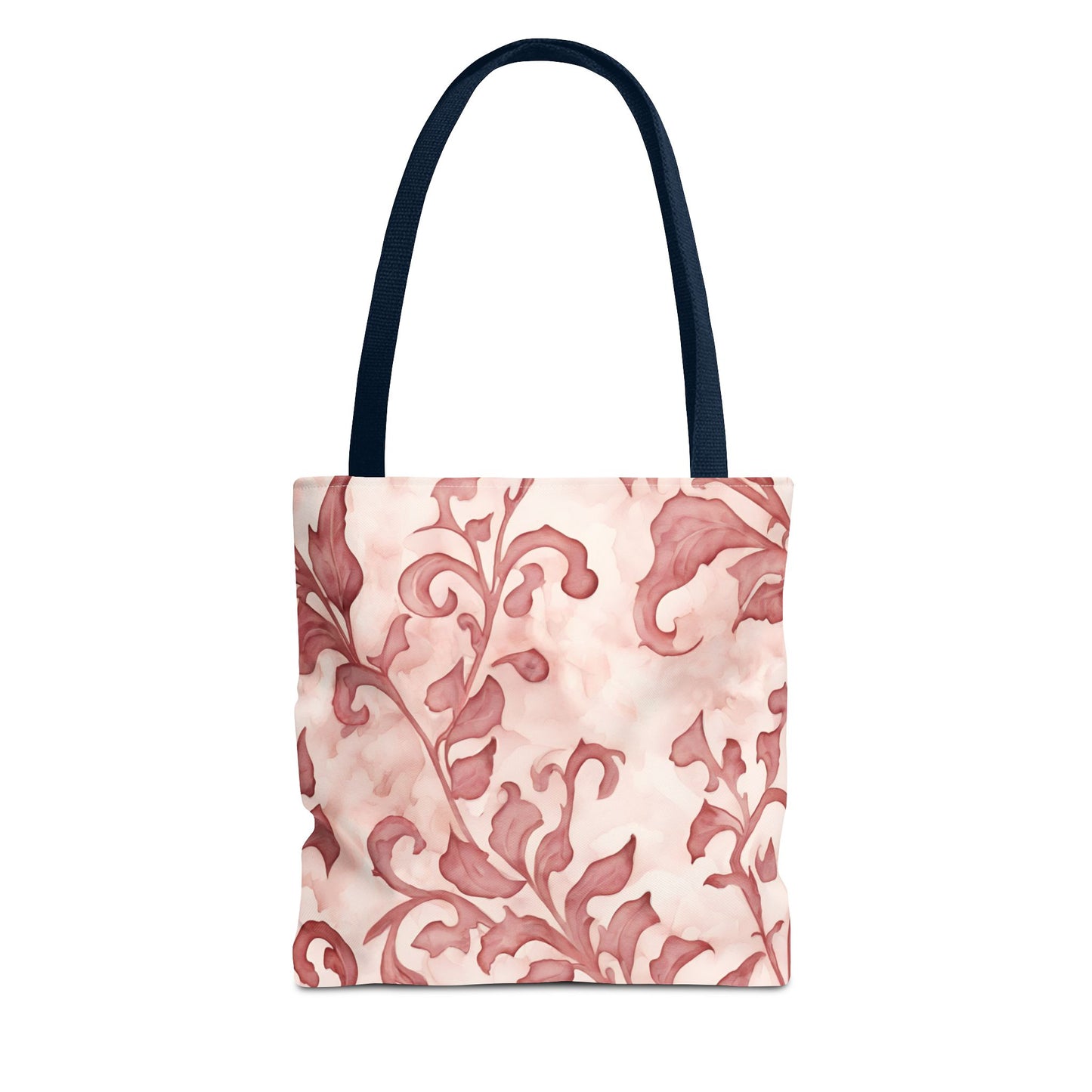 Climbing Pink Leaves, Tote Bag (AOP)