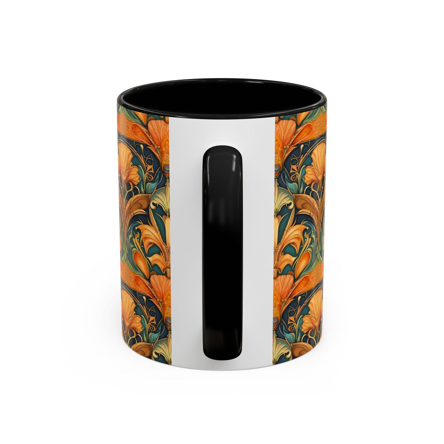 Glorious Golden Blooms Coffee Mug, 11oz