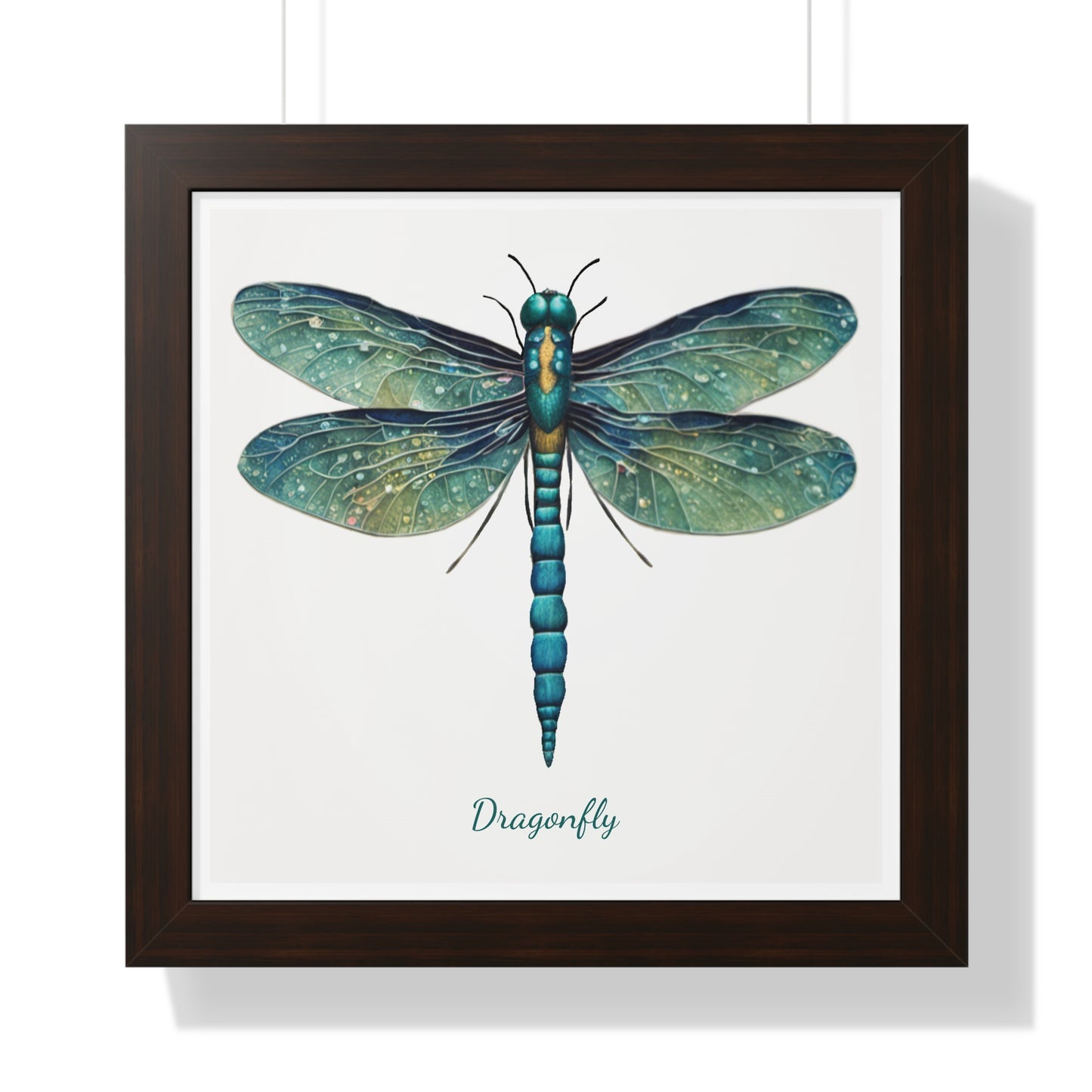 Dragonfly, Framed Vertical Poster