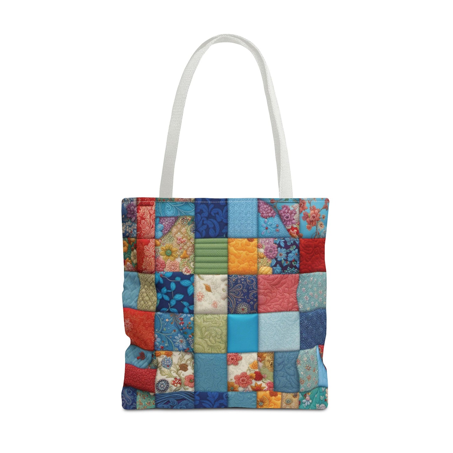 Bright Patchwork Tote Bag (AOP)