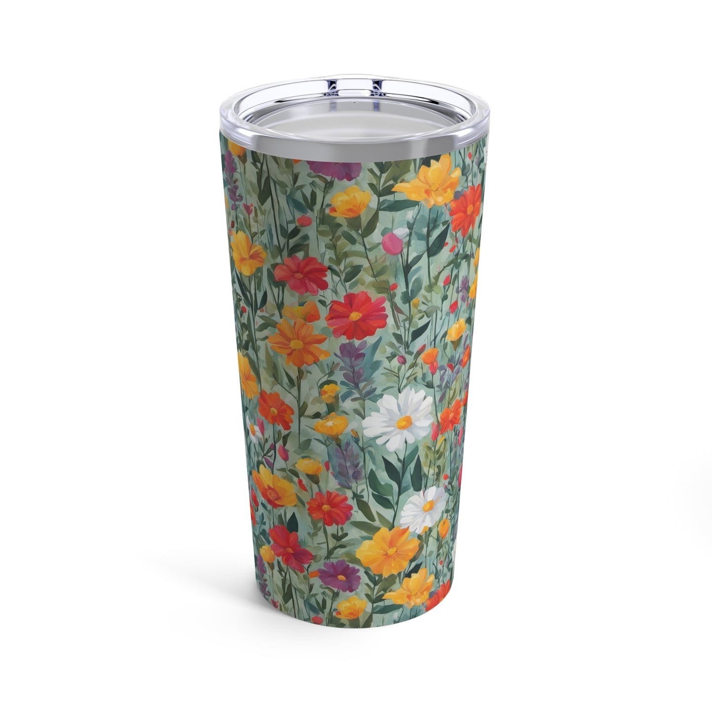 Wildflower Rampage Flowers Tumbler 20oz