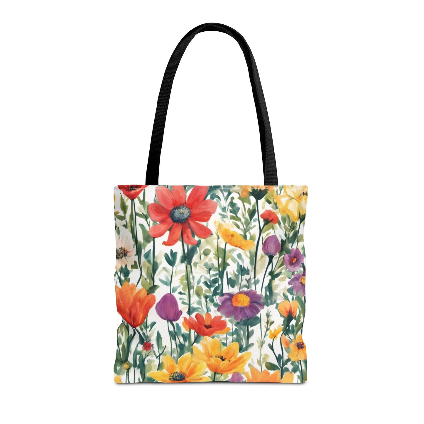 Colourful Wildflowers Tote Bag (AOP)