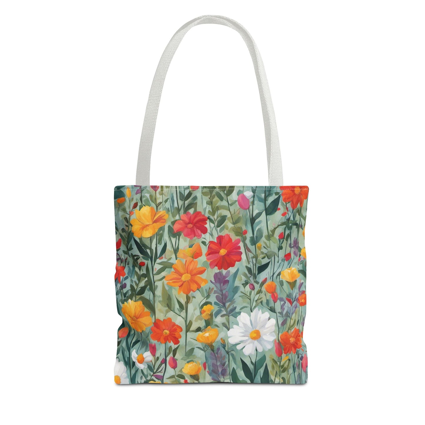 Wildflower Rampage Tote Bag (AOP)