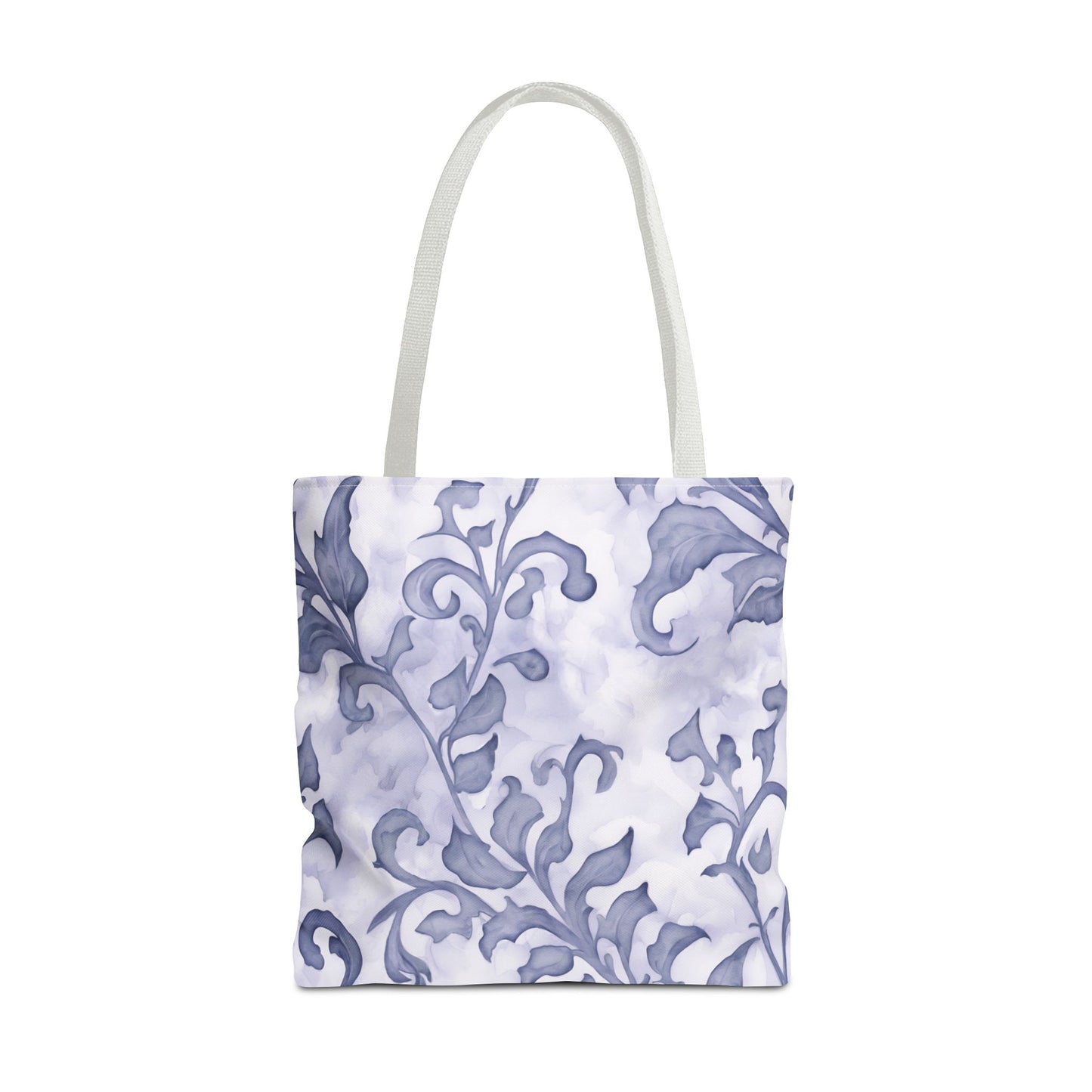 Climbing Blue-Grey Leaves, Tote Bag (AOP)