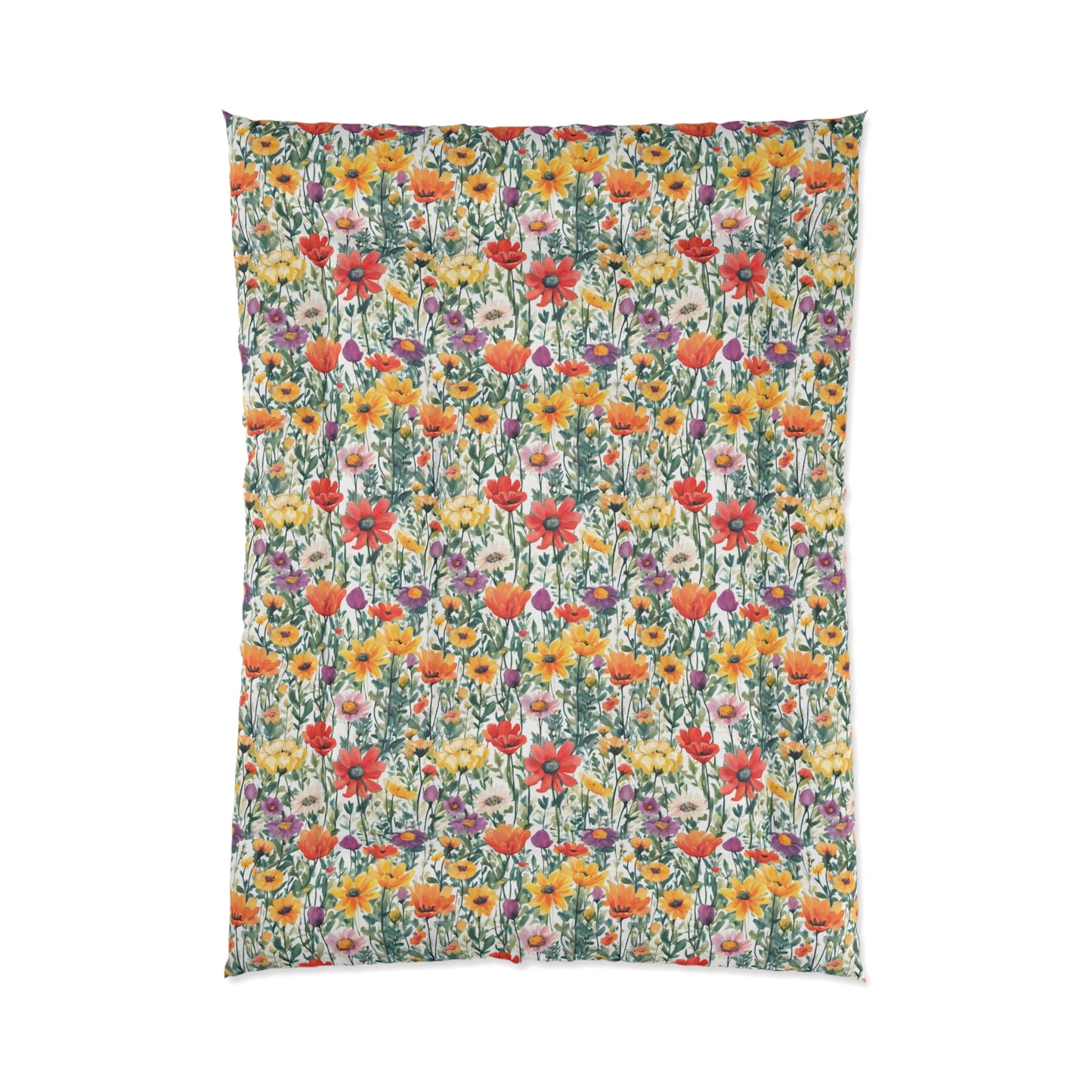 Colourful Wildflowers Comforter