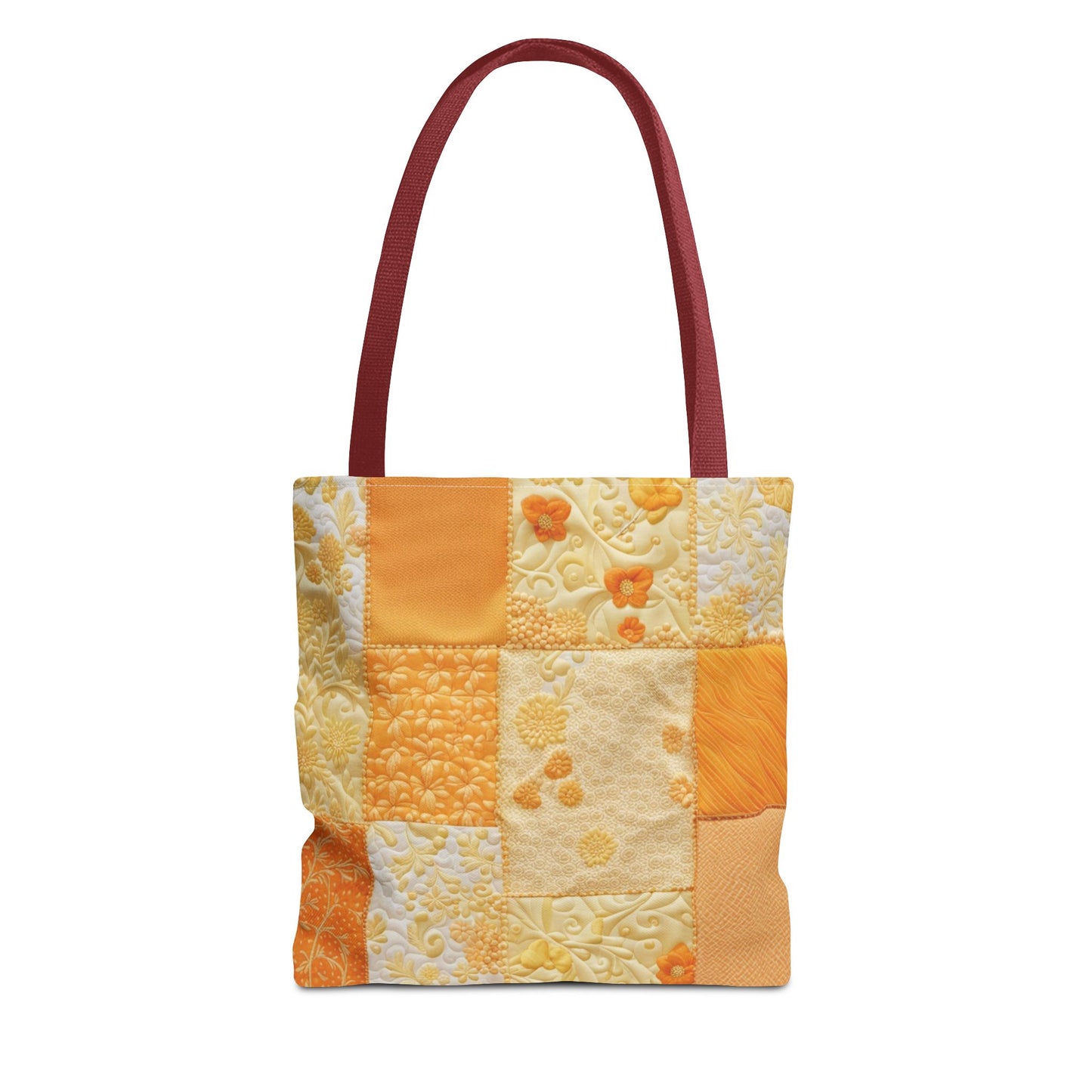 Patchwork in Yellow & Orange Tote Bag (AOP)