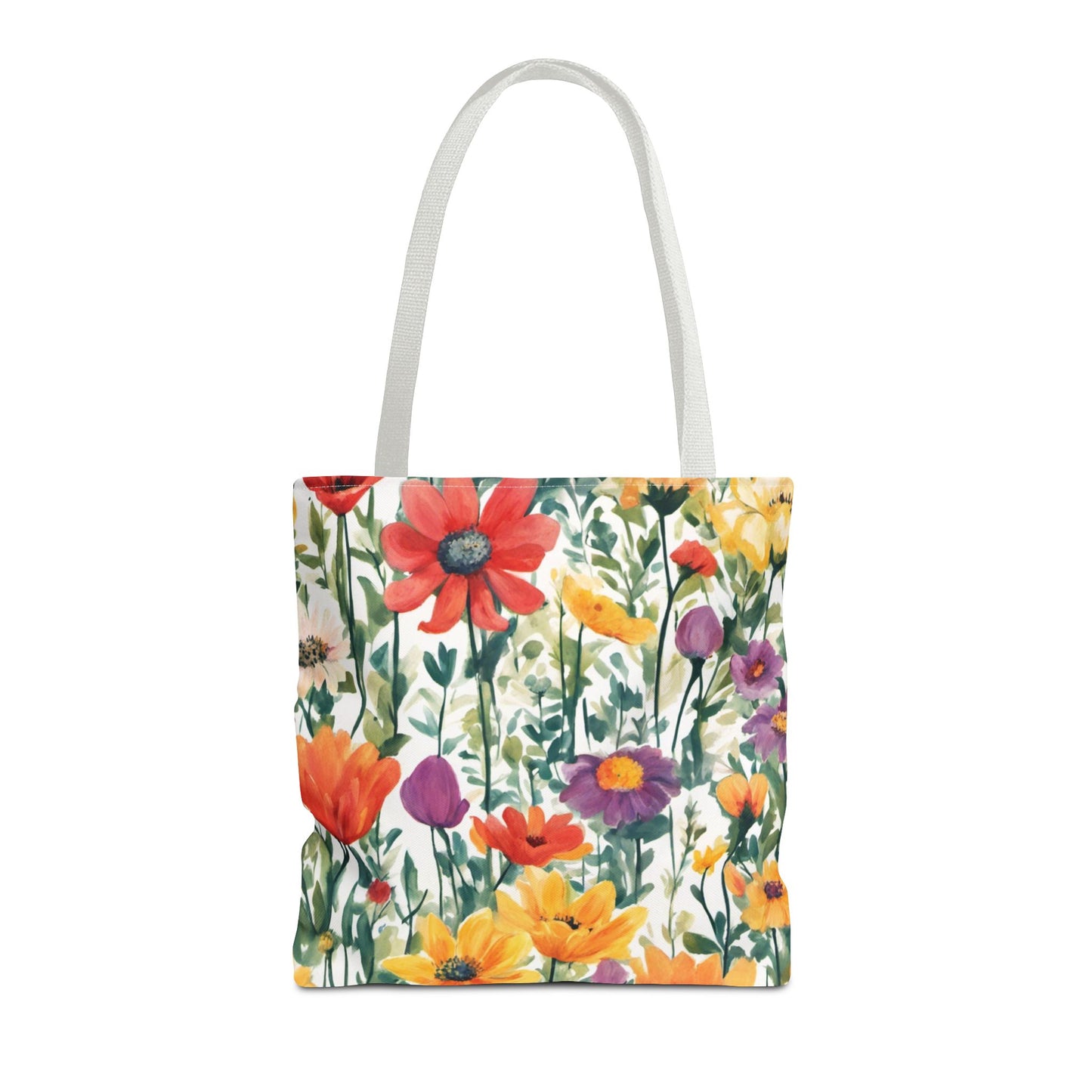 Colourful Wildflowers Tote Bag (AOP)