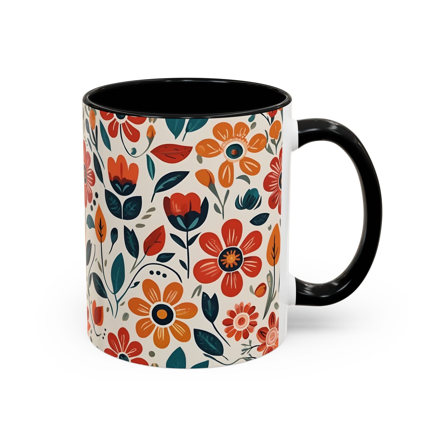 Simple Summer Flowers, Coffee Mug, 11oz