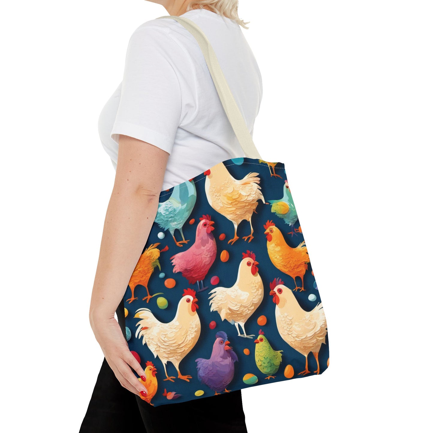 Chicken or Egg Tote Bag (AOP)