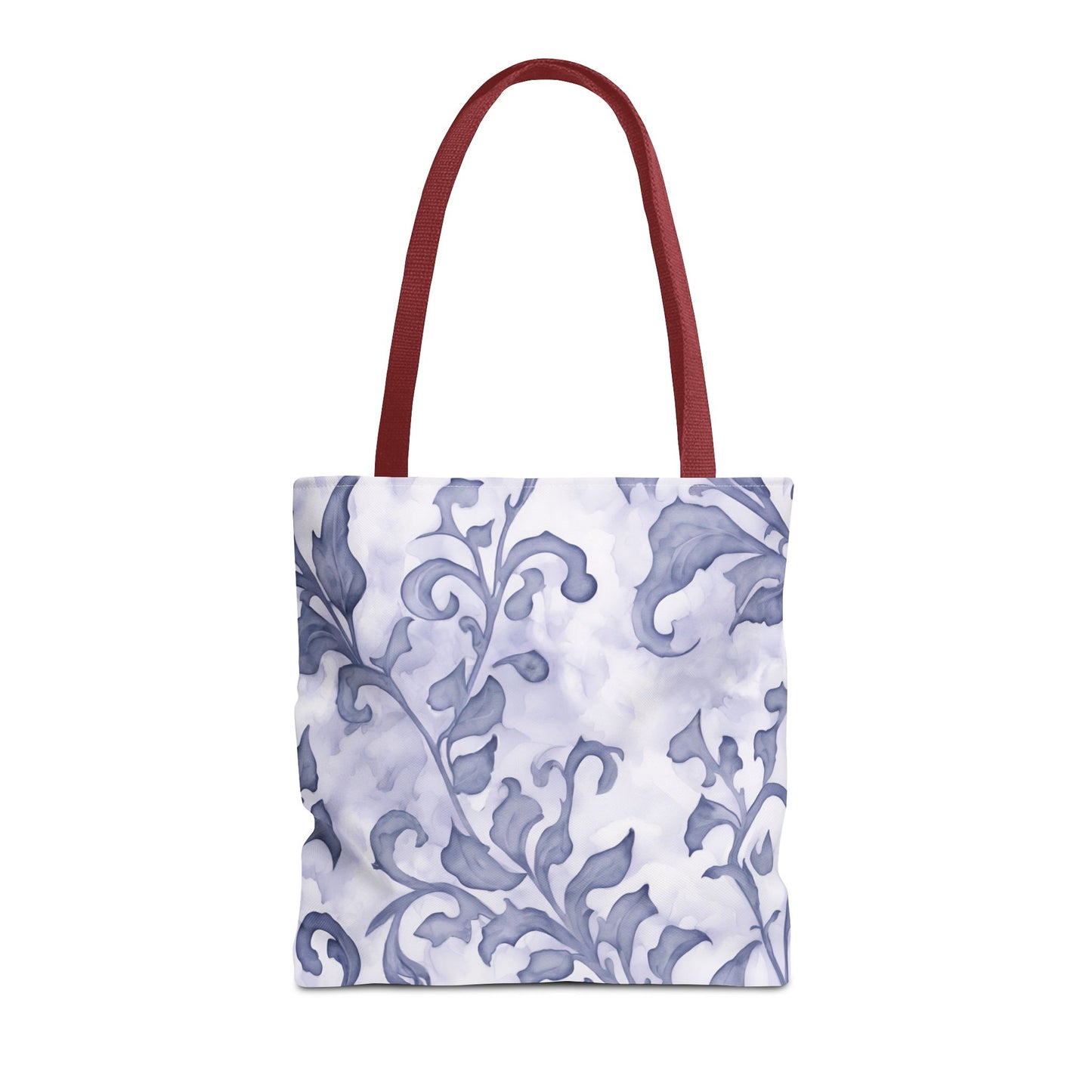 Climbing Blue-Grey Leaves, Tote Bag (AOP)