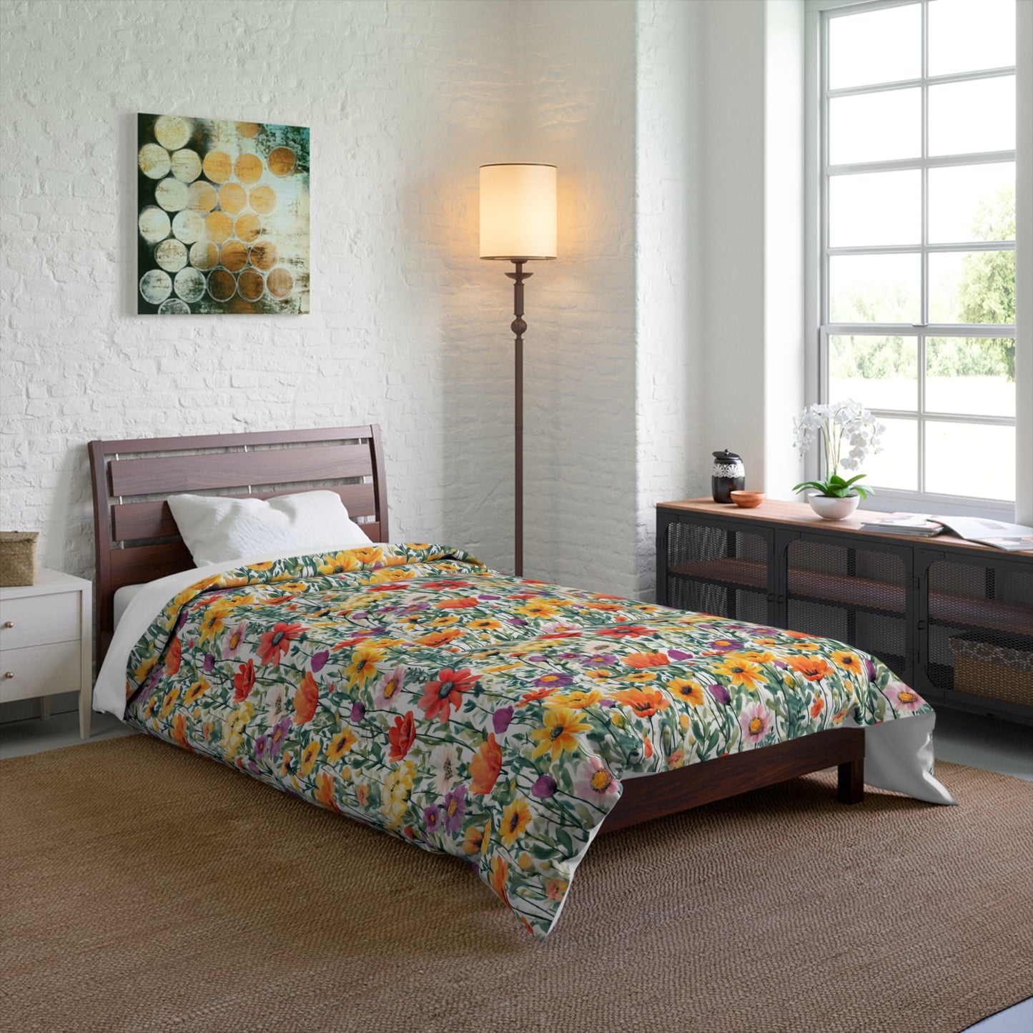 Colourful Wildflowers Comforter