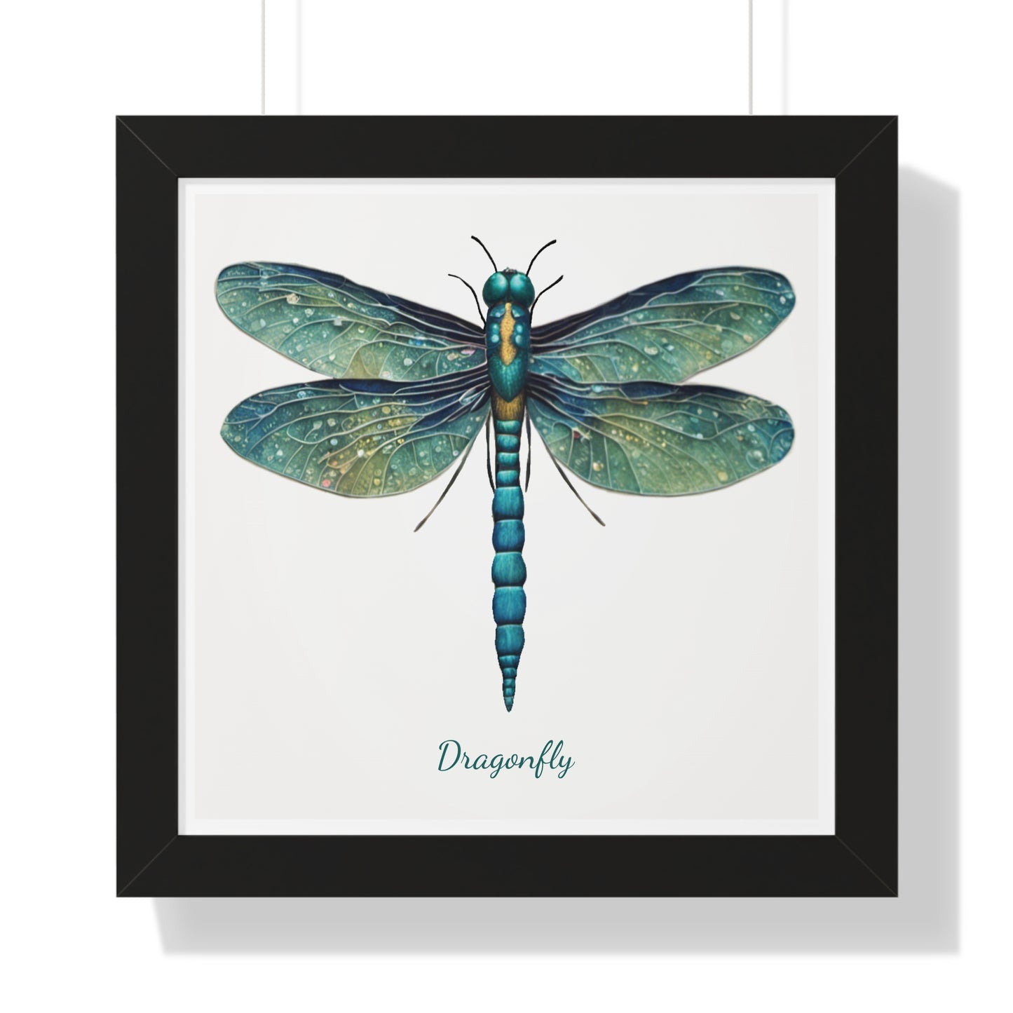 Dragonfly, Framed Vertical Poster