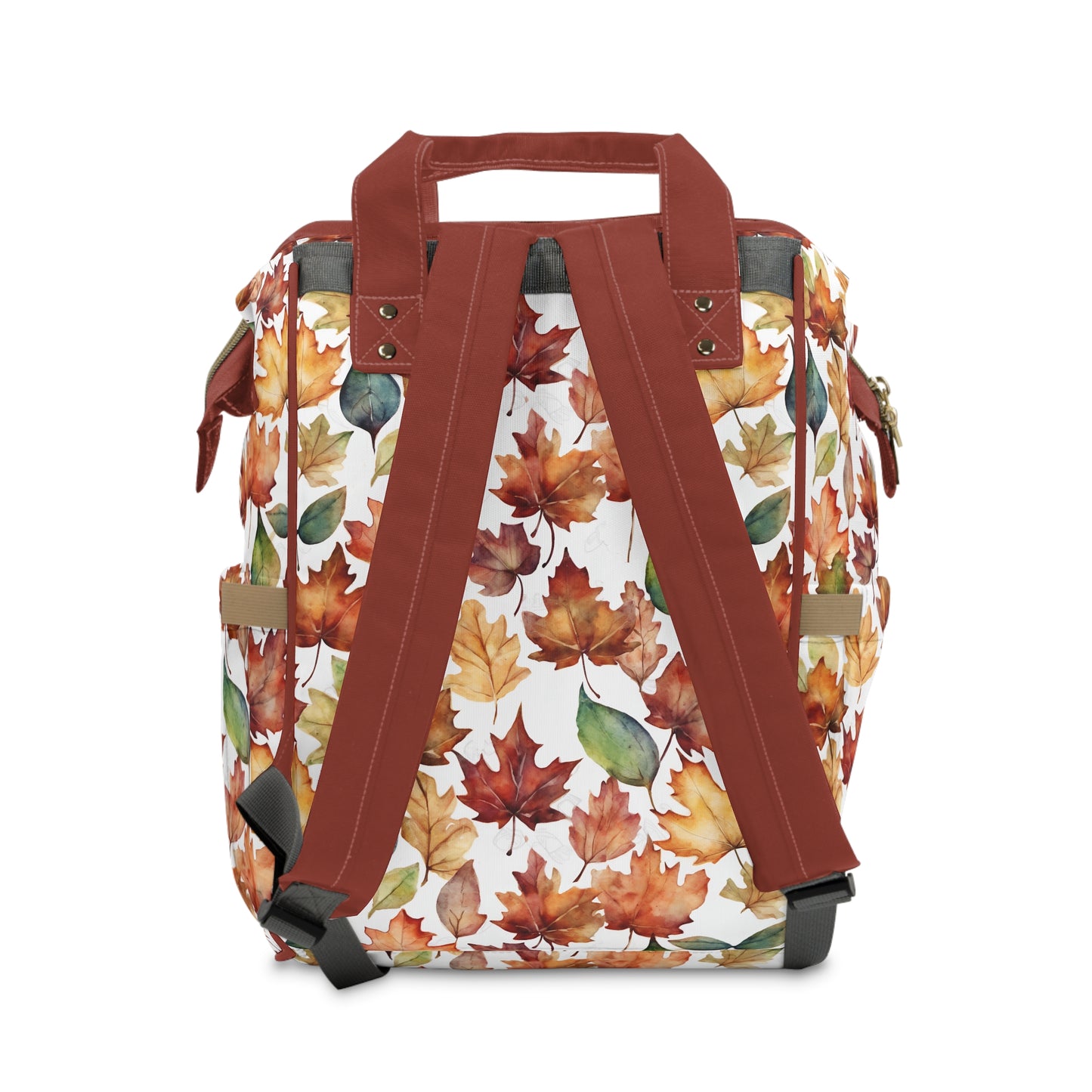 Autumn Leaves Multifunctional Diaper Backpack