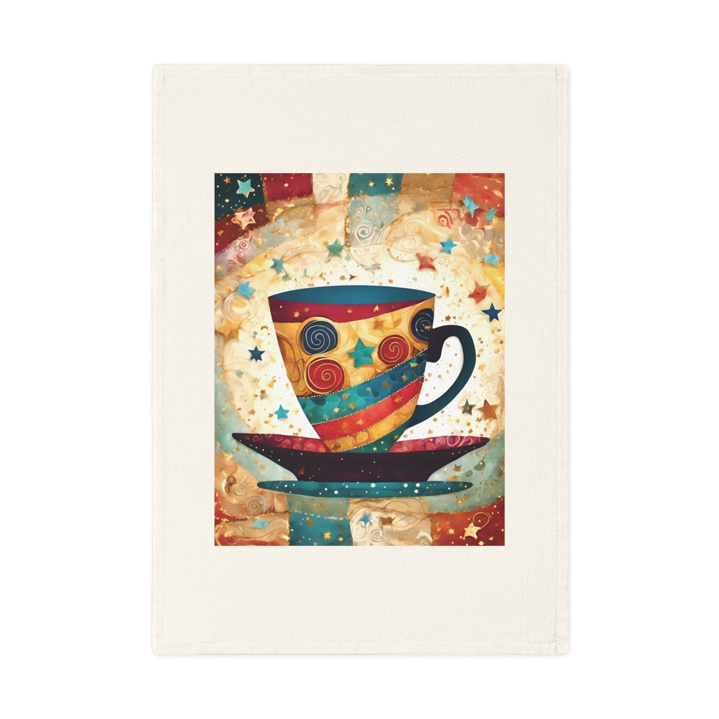 Tea Cup No.4 Cotton Tea Towel