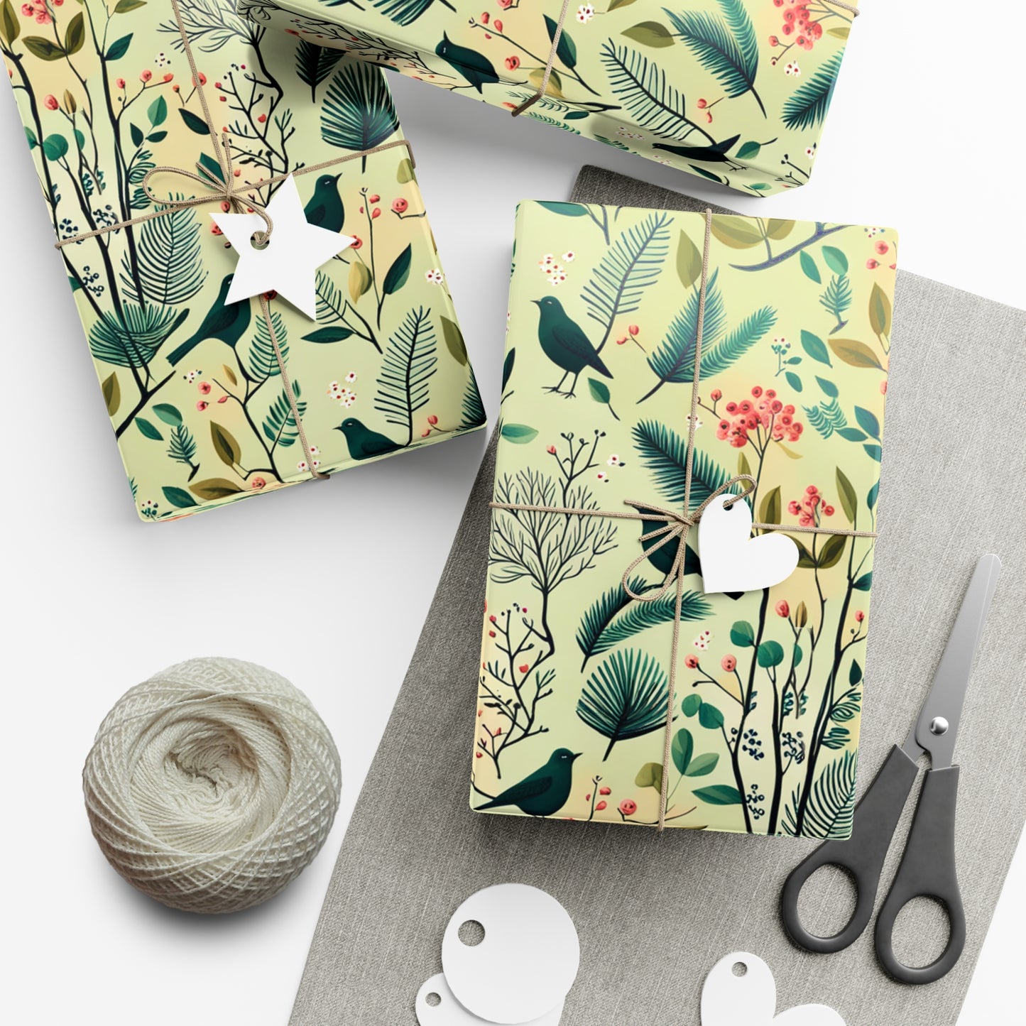 Blackbirds Gift Wrap Papers